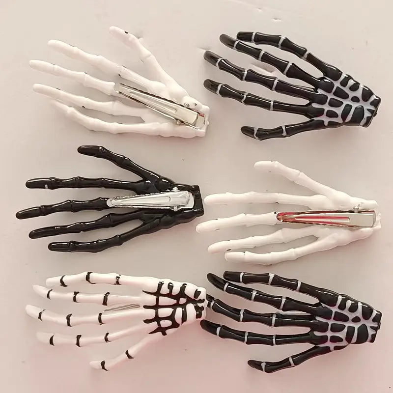 Viral Skeleton Hair Clips