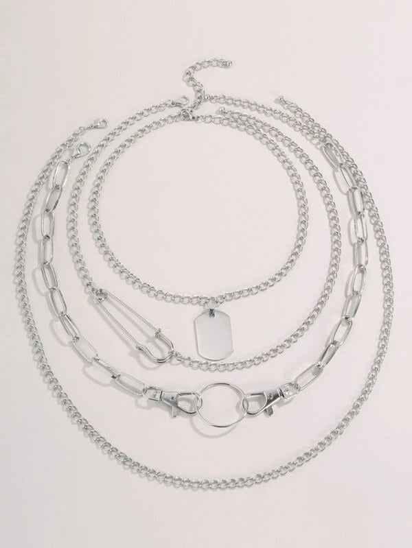 Layered Emo Necklace