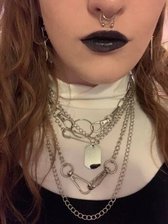 Layered Emo Necklace