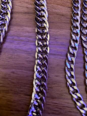 3pc Cuban Link Necklace Set