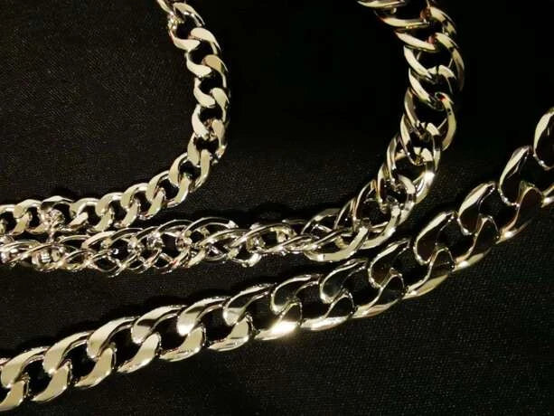3pc Cuban Link Necklace Set