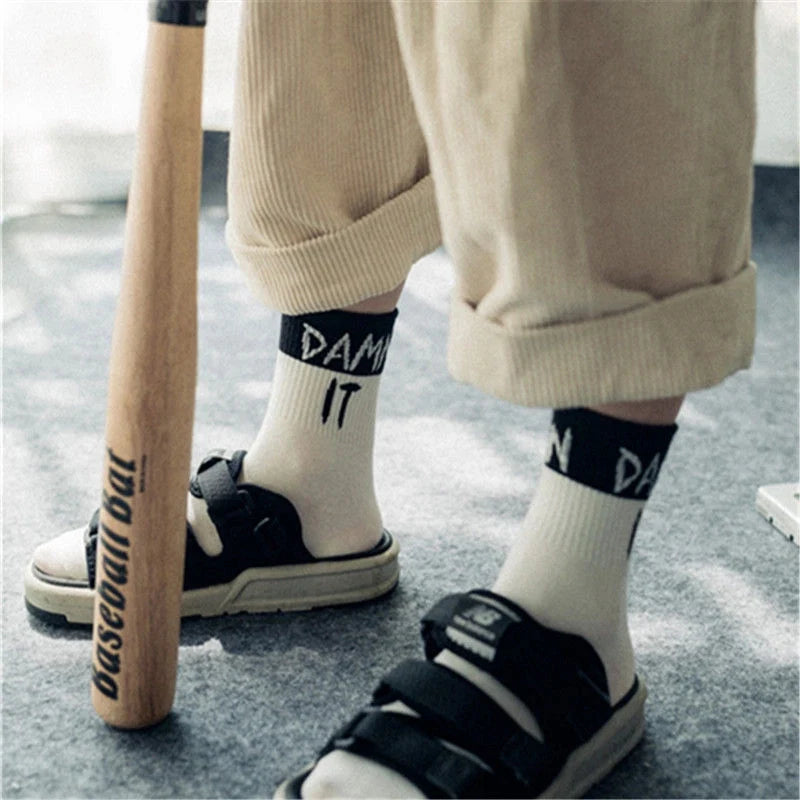 Punk Rock Funny Socks 5pk