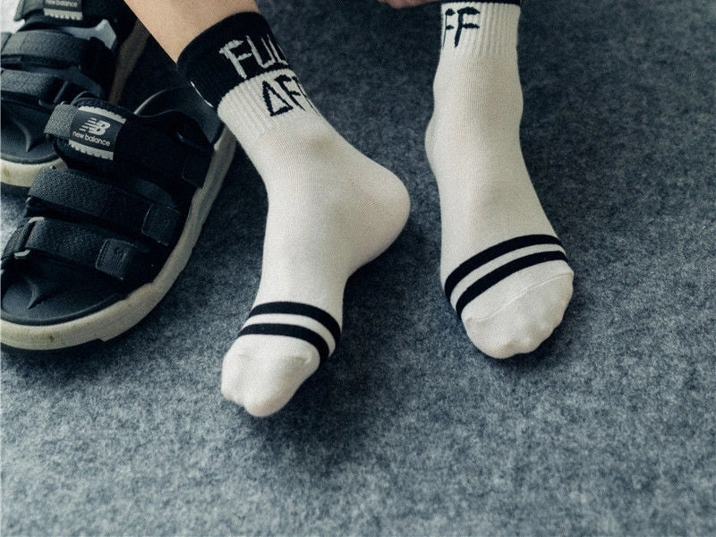 Punk Rock Funny Socks 5pk