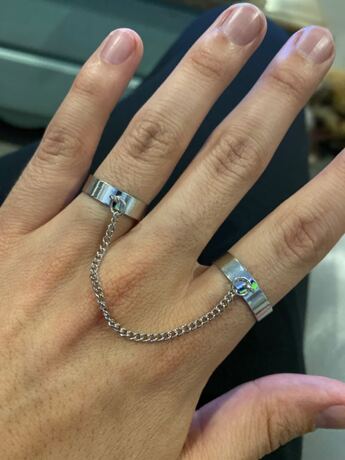 Kurapika Chain Ring Anime Cosplay