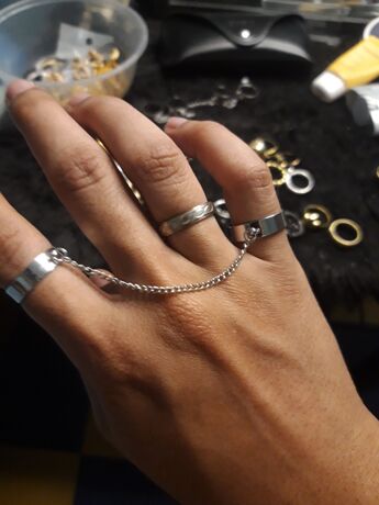 Kurapika Chain Ring Anime Cosplay