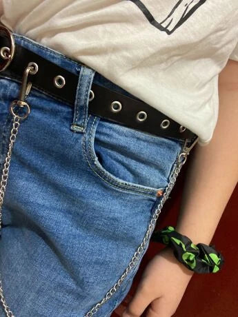 O Ring Grommet Chain Belt