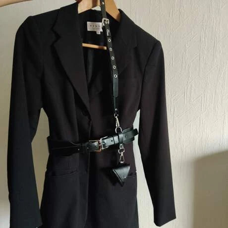 Harness Belt Suspenders & Key Chain