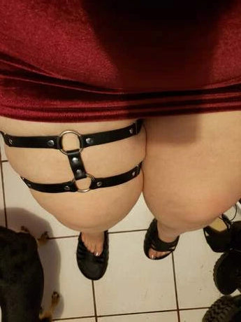 Plus Size Leg Garters