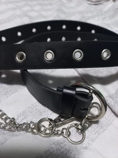 O Ring Grommet Chain Belt