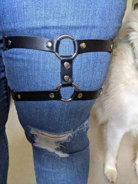 Plus Size Leg Garters