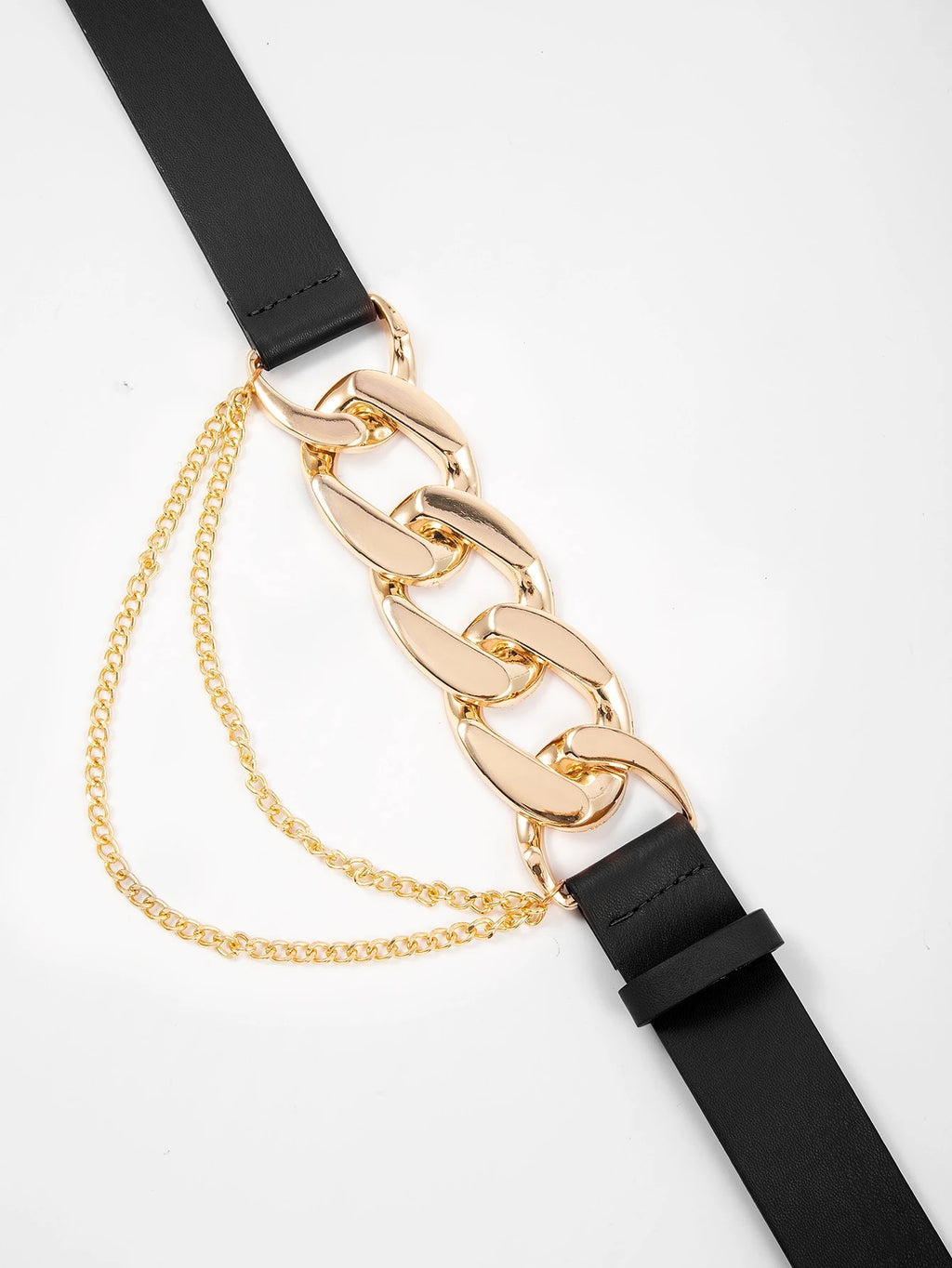 Chain Stretch Gold Silver Belt