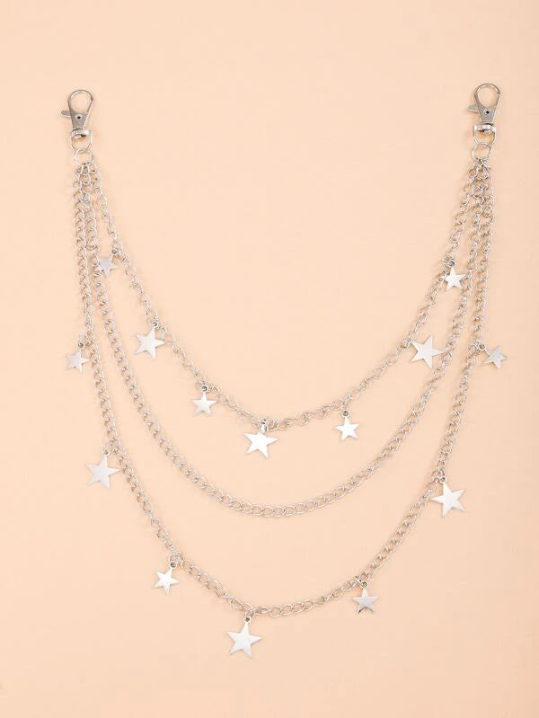 Star Astrology Wallet Chain