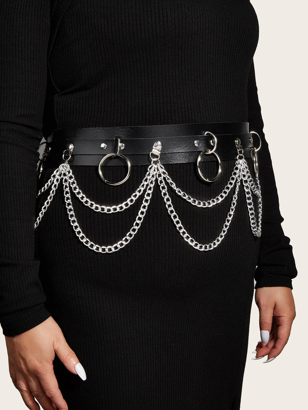 Harness Corset Belt O Ring