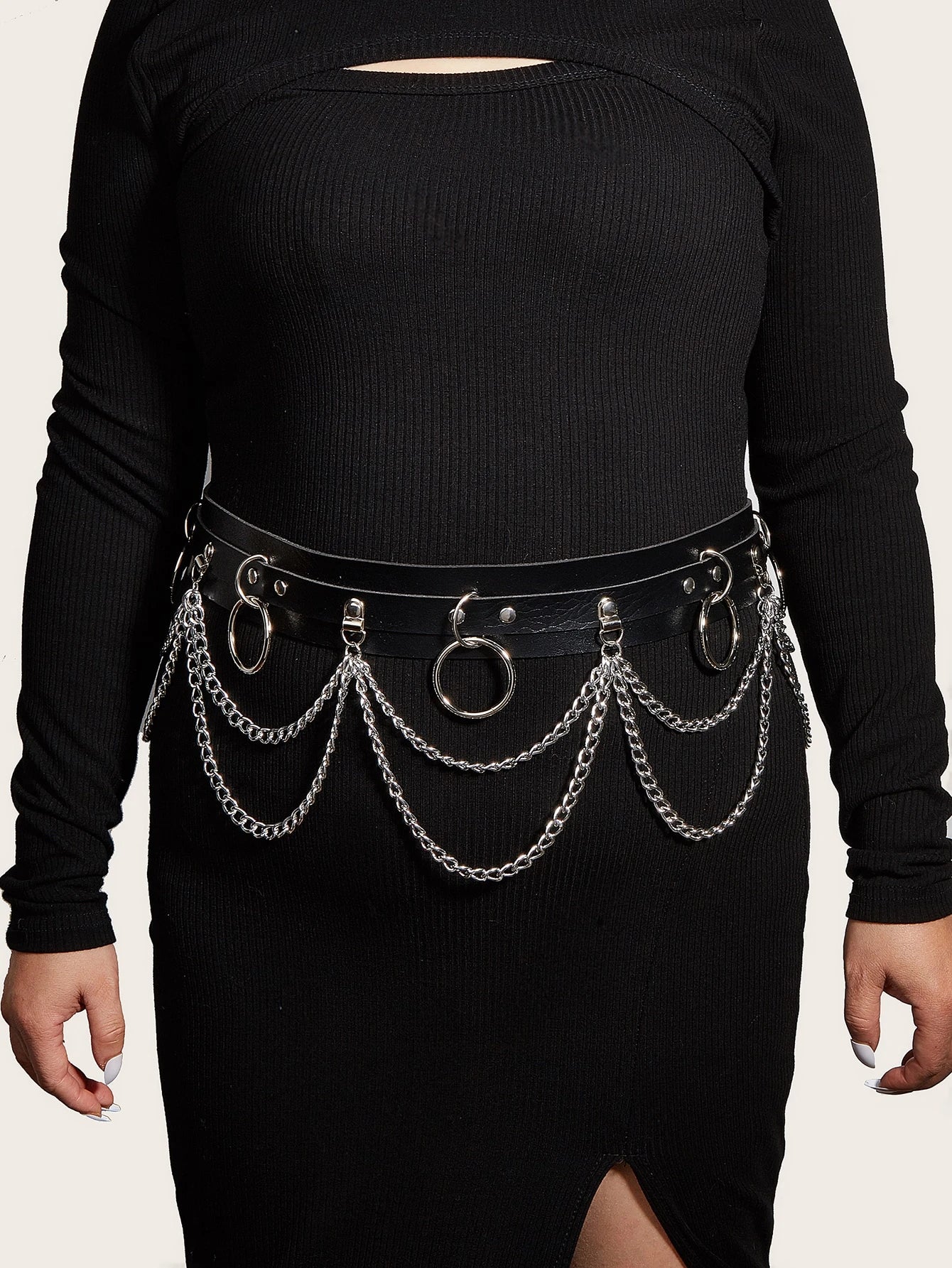 Harness Corset Belt O Ring