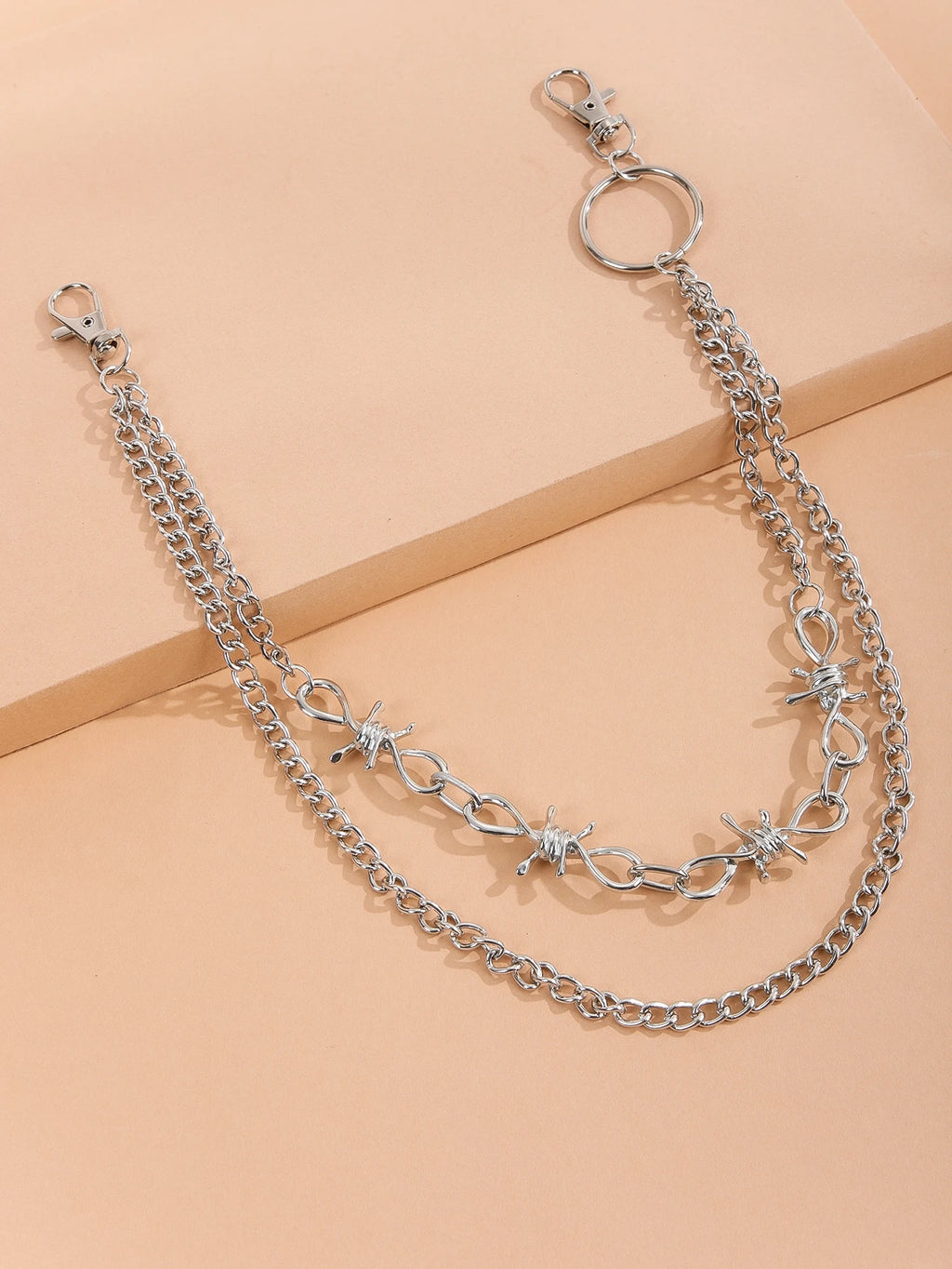 Barbed Wire Wallet Chain