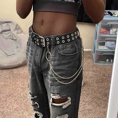 2 Layer Pants Bag Chain