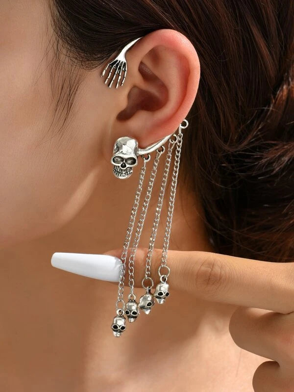 Skeleton Ear Wrap Cuff