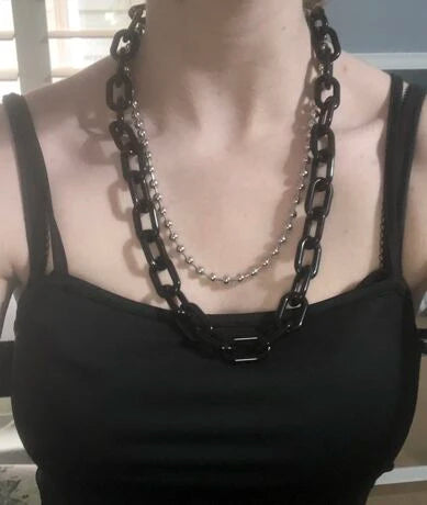 Black Kandi Pants Chain