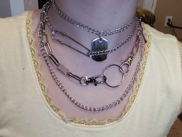 Layered Emo Necklace