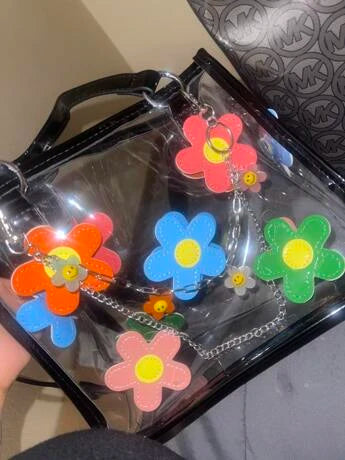 Daisy Beaded Rainbow Chain