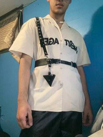 Harness Belt Suspenders & Key Chain