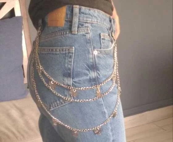 Butterfly Pants Bag Chain