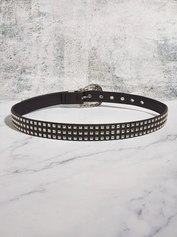 Rivet Studded Belt Western Belt