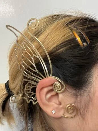 Gold Dragon Ear Cuff