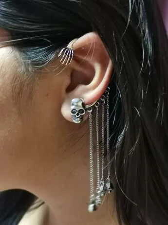 Skeleton Ear Wrap Cuff