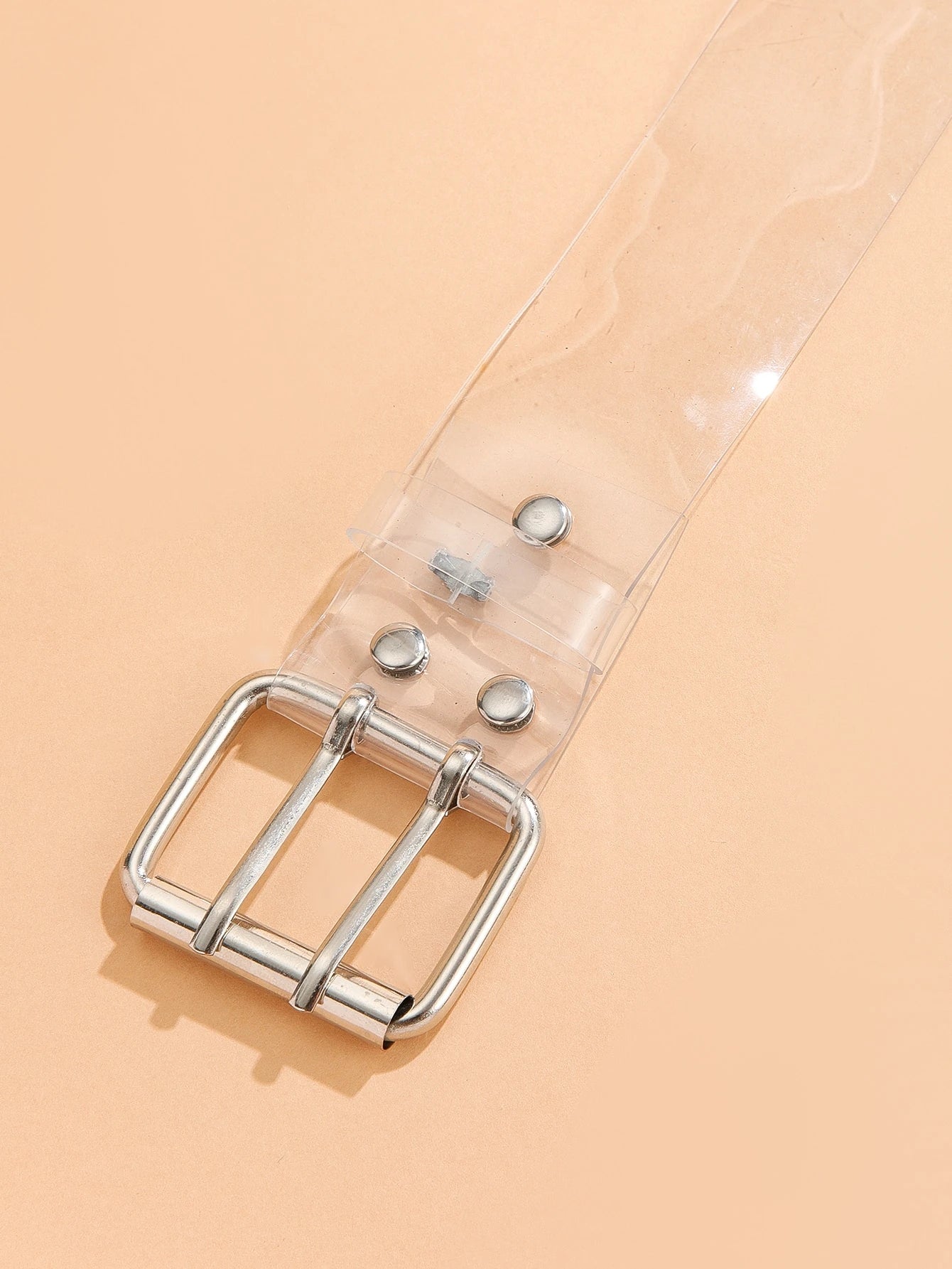 Clear PVC Grommet Belt