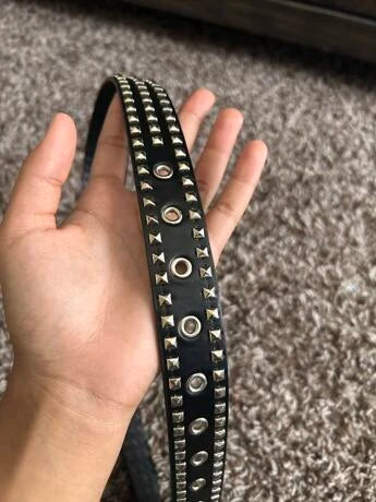 Rivet Studded Belt Western Belt