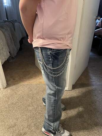 3-Layered Pants Hip Chain