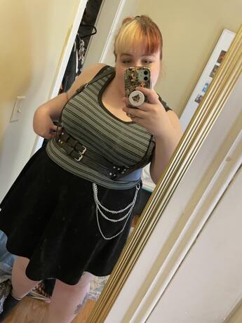 Harness Belt Corset Plus Size