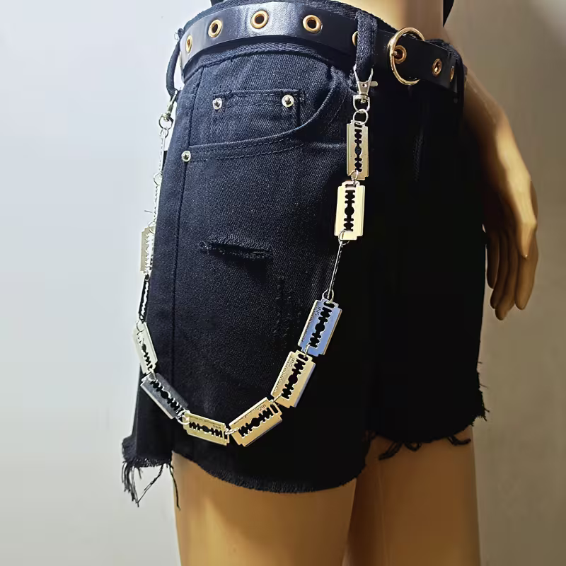 Razor Blade Pants Chain