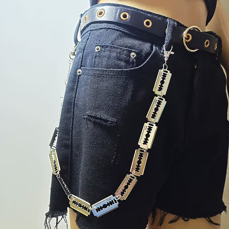 Razor Blade Pants Chain