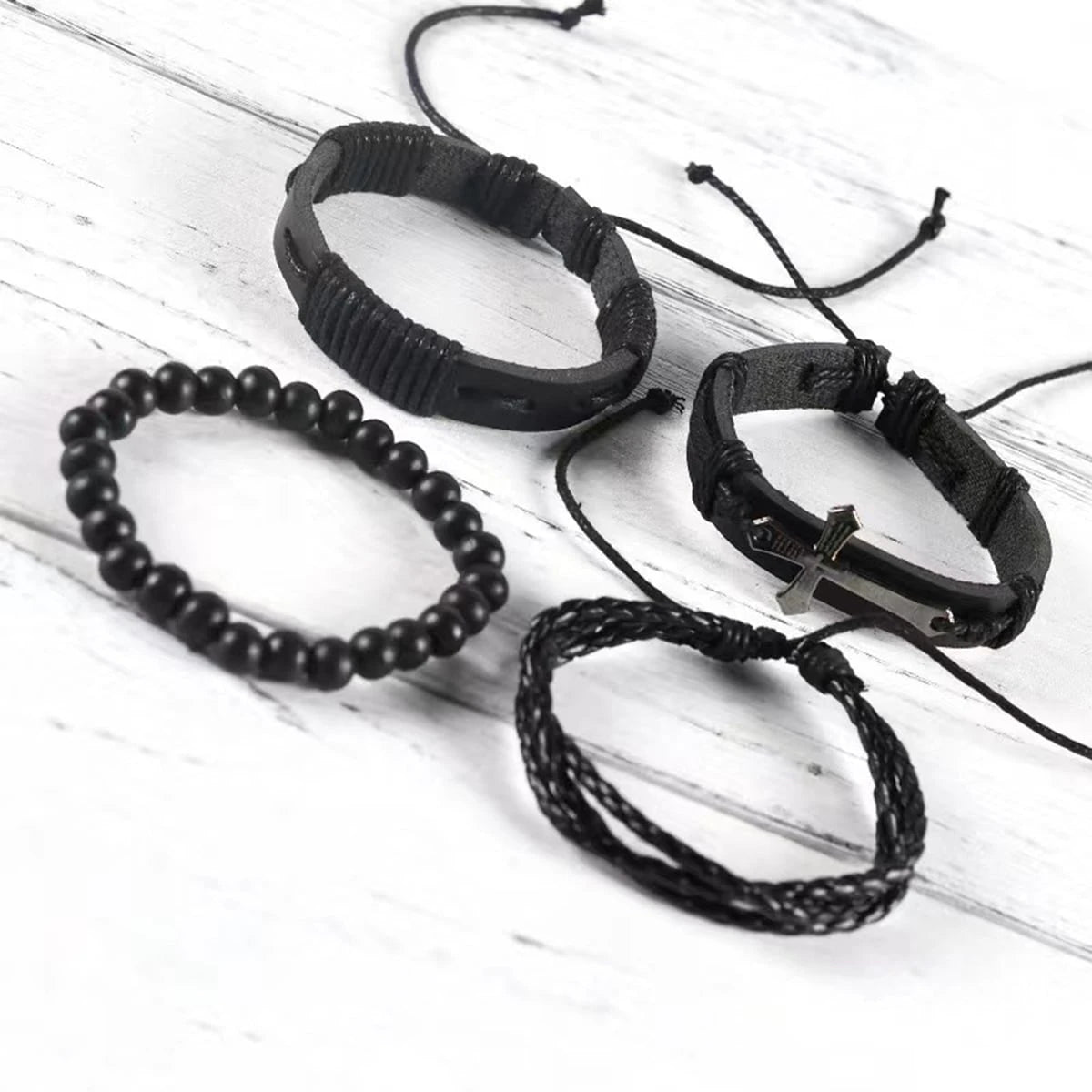 Cross Bracelet Set