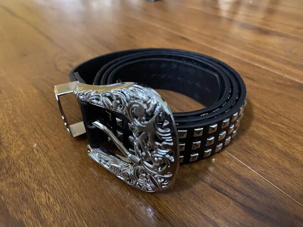 Rivet Studded Belt Western Belt