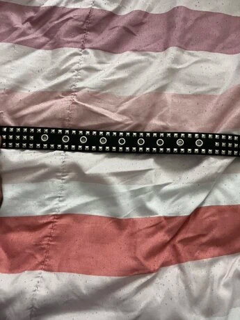 Rivet Studded Belt Western Belt