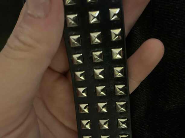 Rivet Studded Belt Western Belt