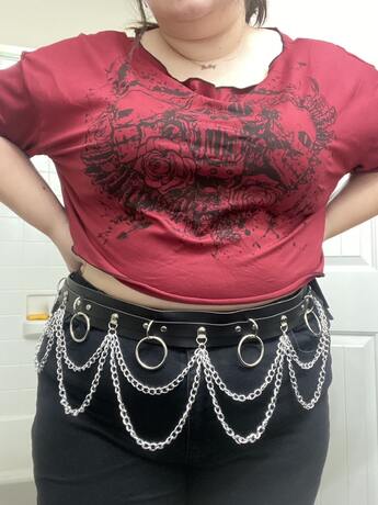 Harness Corset Belt O Ring