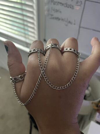 Kurapika Chain Ring Anime Cosplay