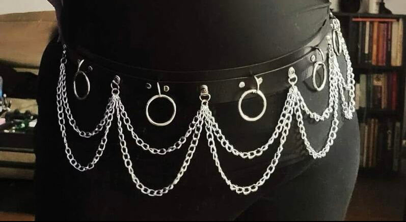 Harness Corset Belt O Ring
