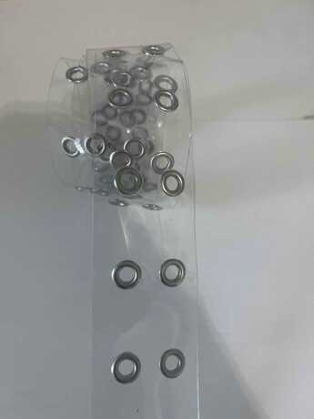 Clear PVC Grommet Belt