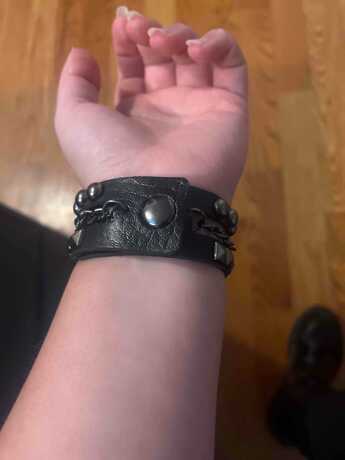 Punk Cuff Bracelet Retro Rock Wristband
