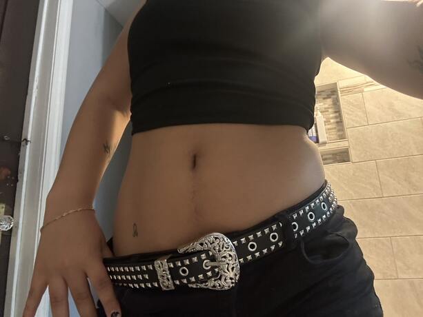 Rivet Studded Belt Western Belt