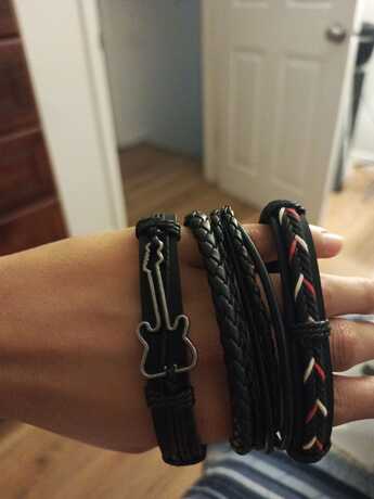 Guitar 4Pc Bracelet Set