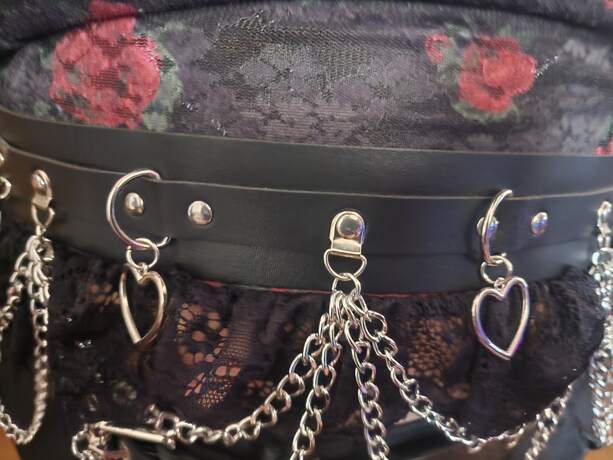 Harness Corset Belt O Ring