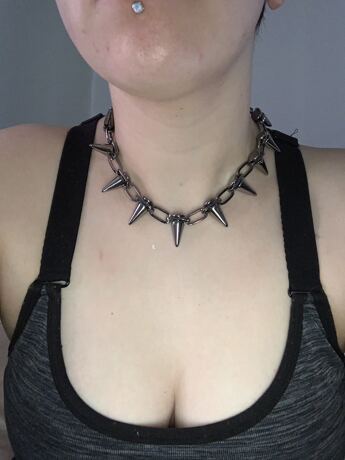 Spiked Choker Necklace
