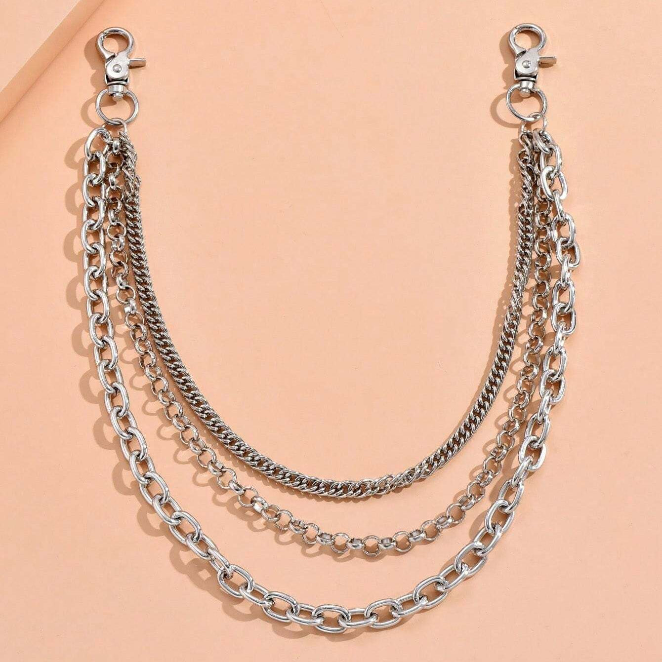 3-Layered Pants Hip Chain