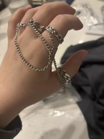 Kurapika Chain Ring Anime Cosplay